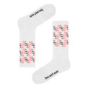 Klasyczne Skarpetki Toes and more – Pink Logo