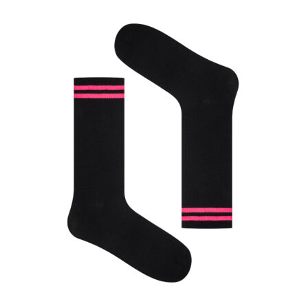 Klasyczne Skarpetki Toes and more – TAMB 7 - Black/Pink